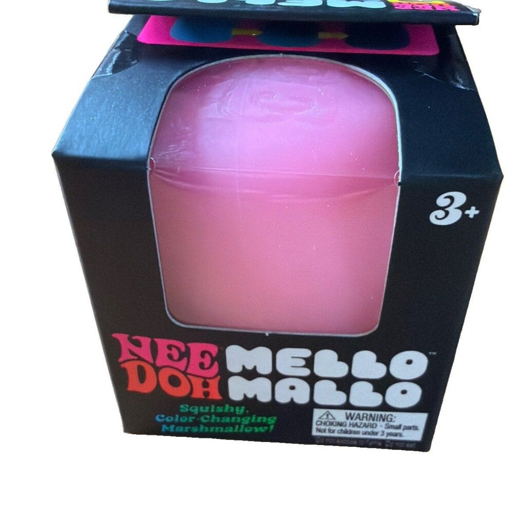 NeeDoh MELLO MALLO (Pink) VIRAL SQUISHY TOY! SCHYLLING SEALED